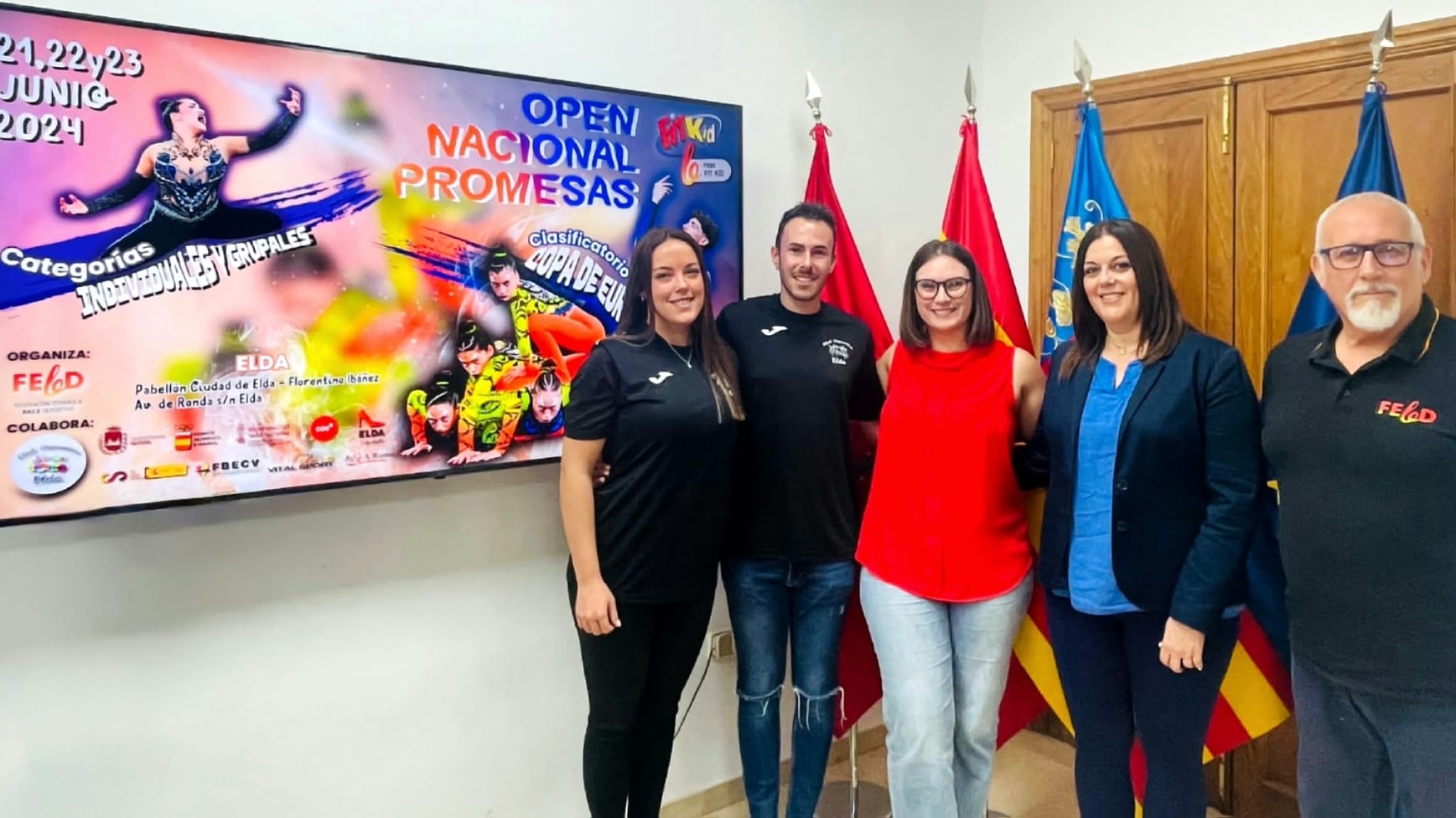 Presentación del Campeonato de España en el Ayuntamiento de Elda