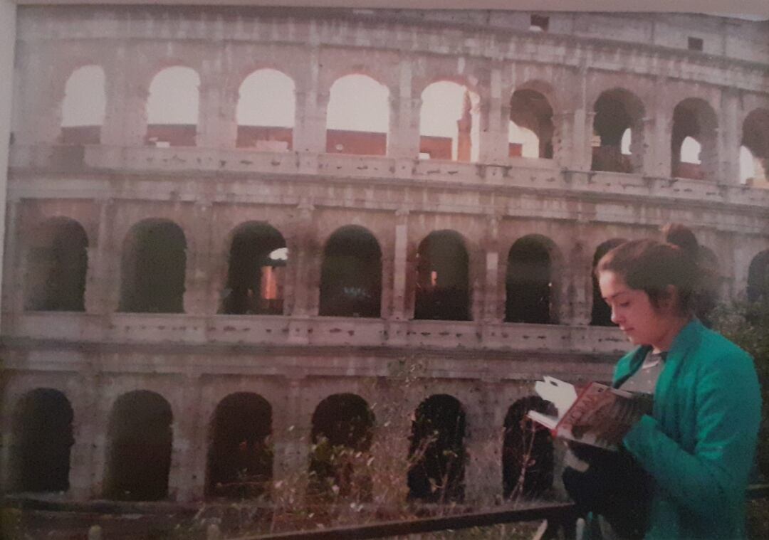 Imagen del anfiteatro Flavio, más conocido como Coliseo