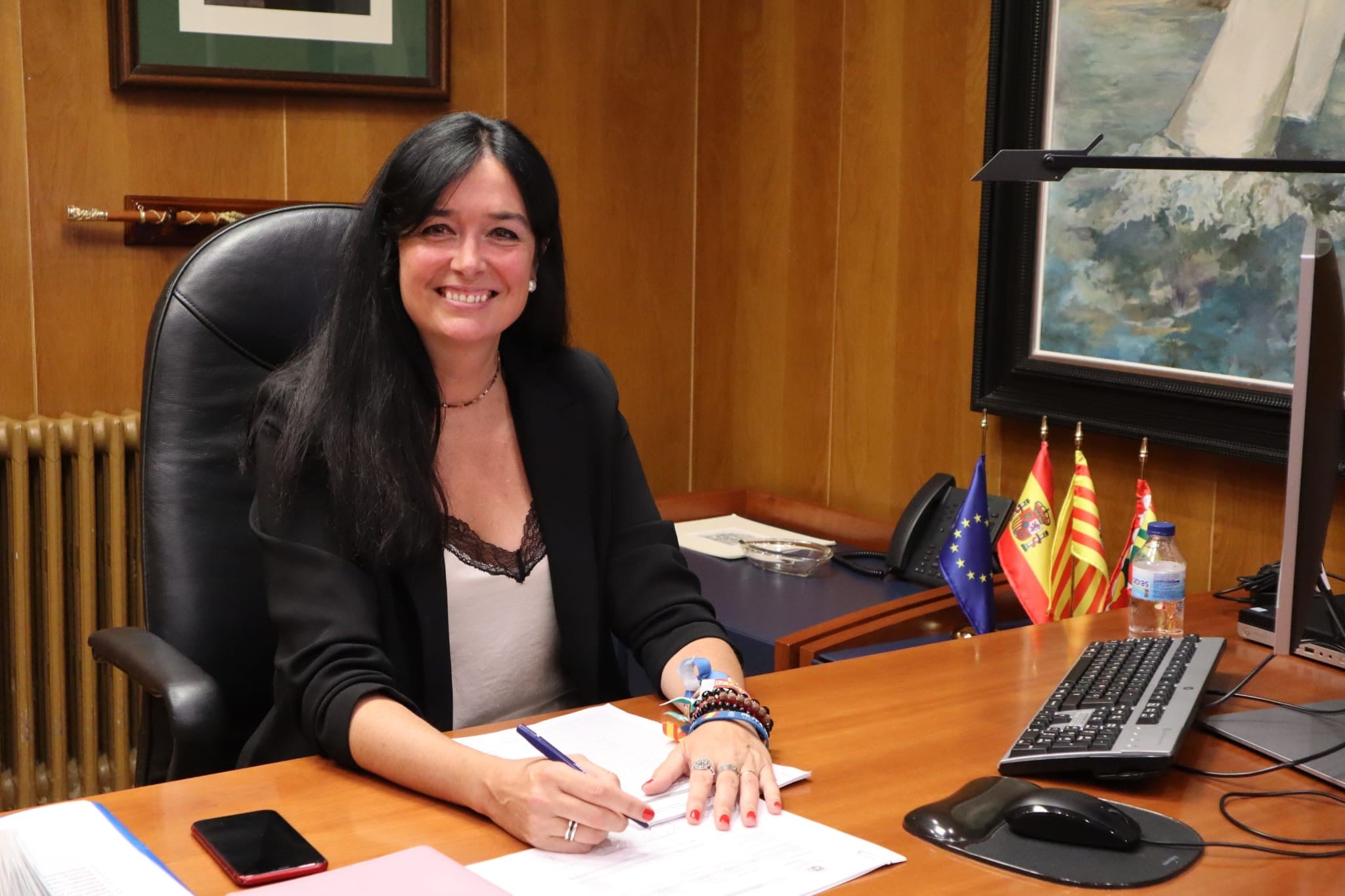 Lorena Orduna, alcaldesa de Huesca