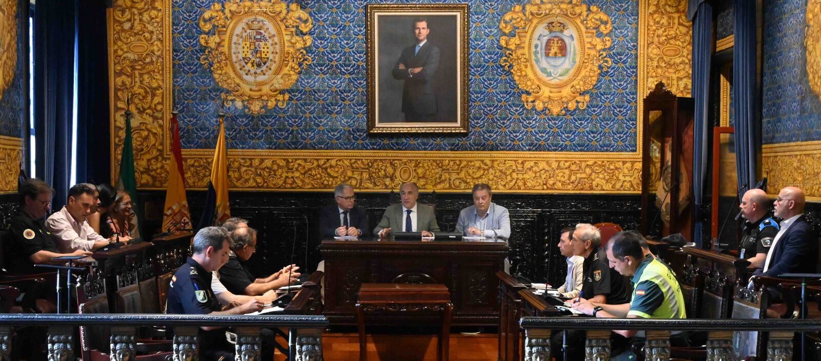 Un momento de la jornada de hoy