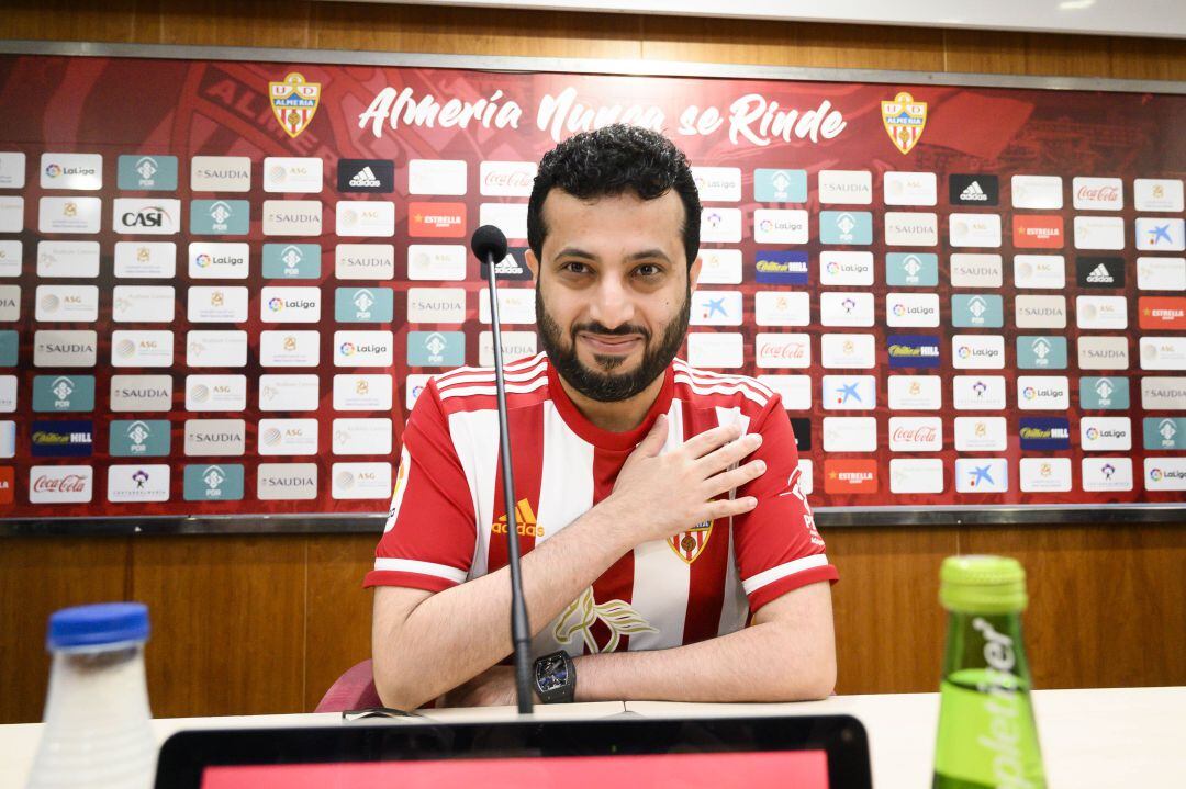 Turki Al-Sheikh, en Almería. 