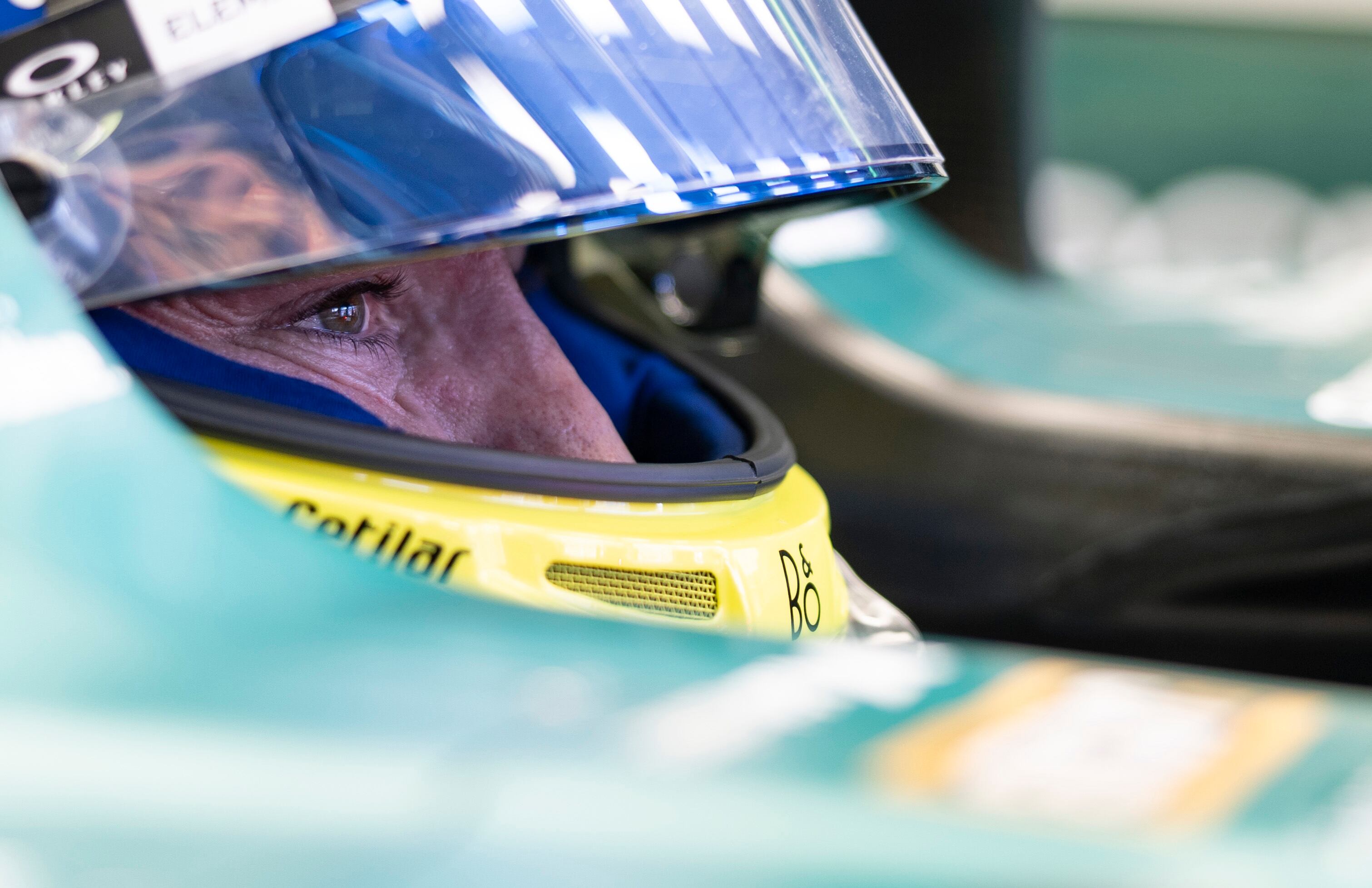 Fernando Alonso, durante la calificación del GP de Australia 2026