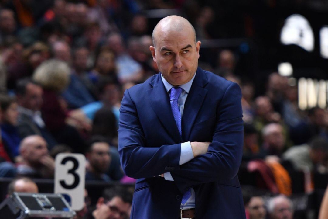 Ponsarnau, en pleno partido.