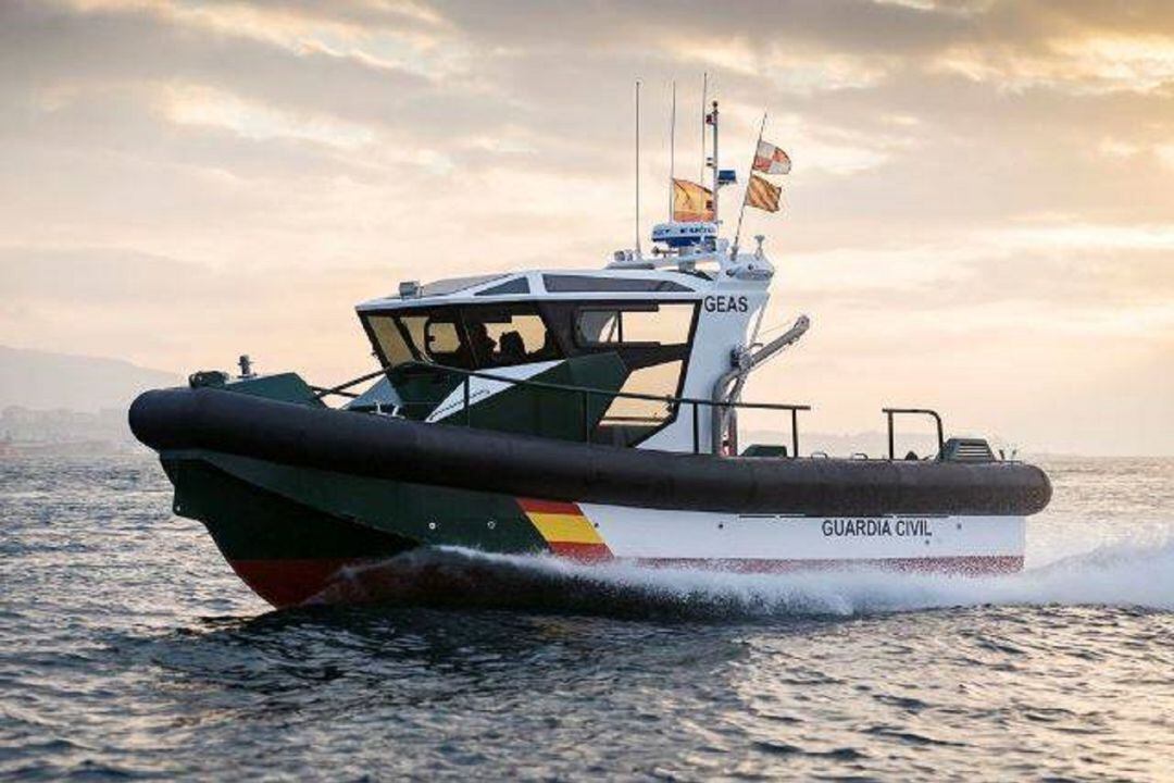 Embarcación de la Guardia Civil