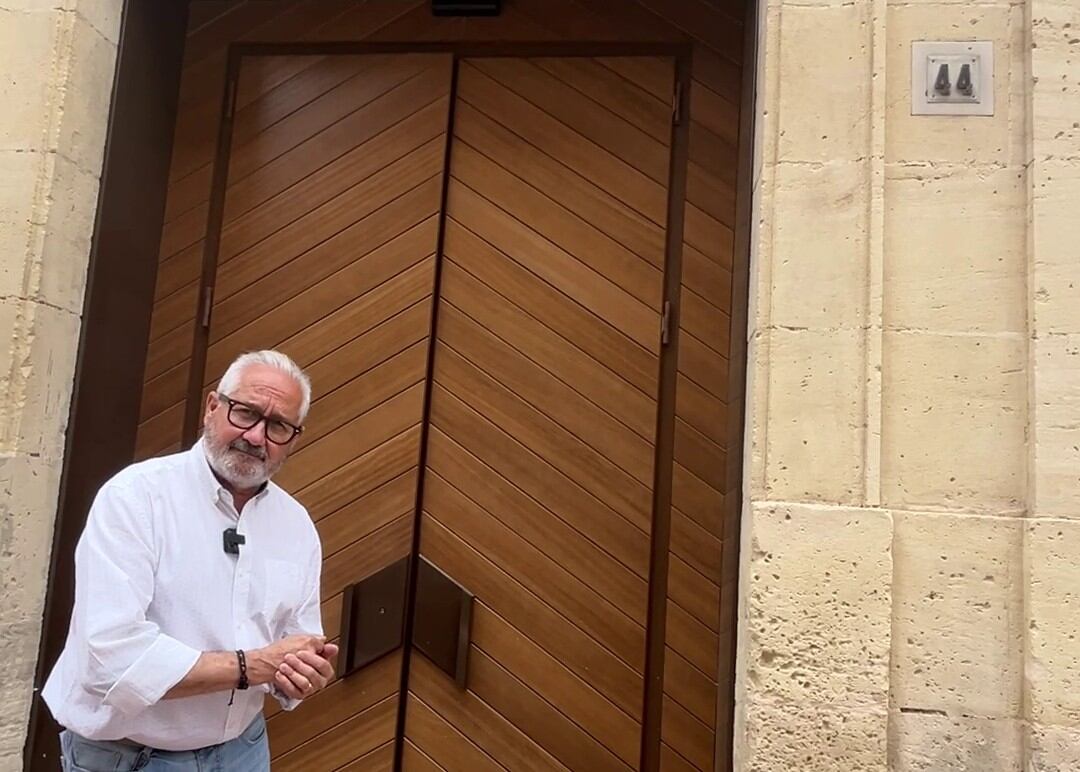 Ignacio Trelis en el Museo de Camilo Sesto de Alcoy