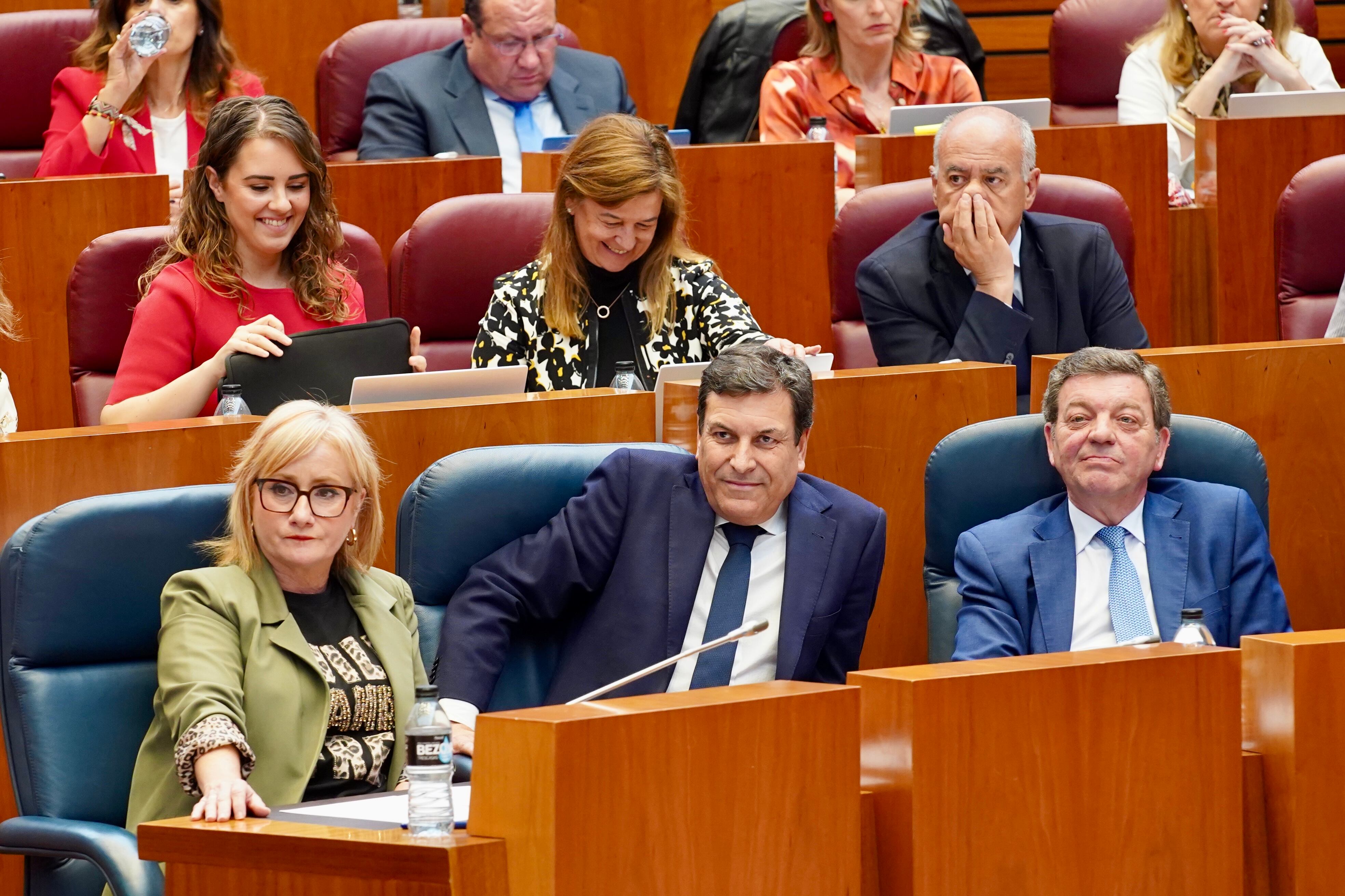 Primera sesión del Pleno de las Cortes de Castilla y León, que comienza con las preguntas de control al Ejecutivo.