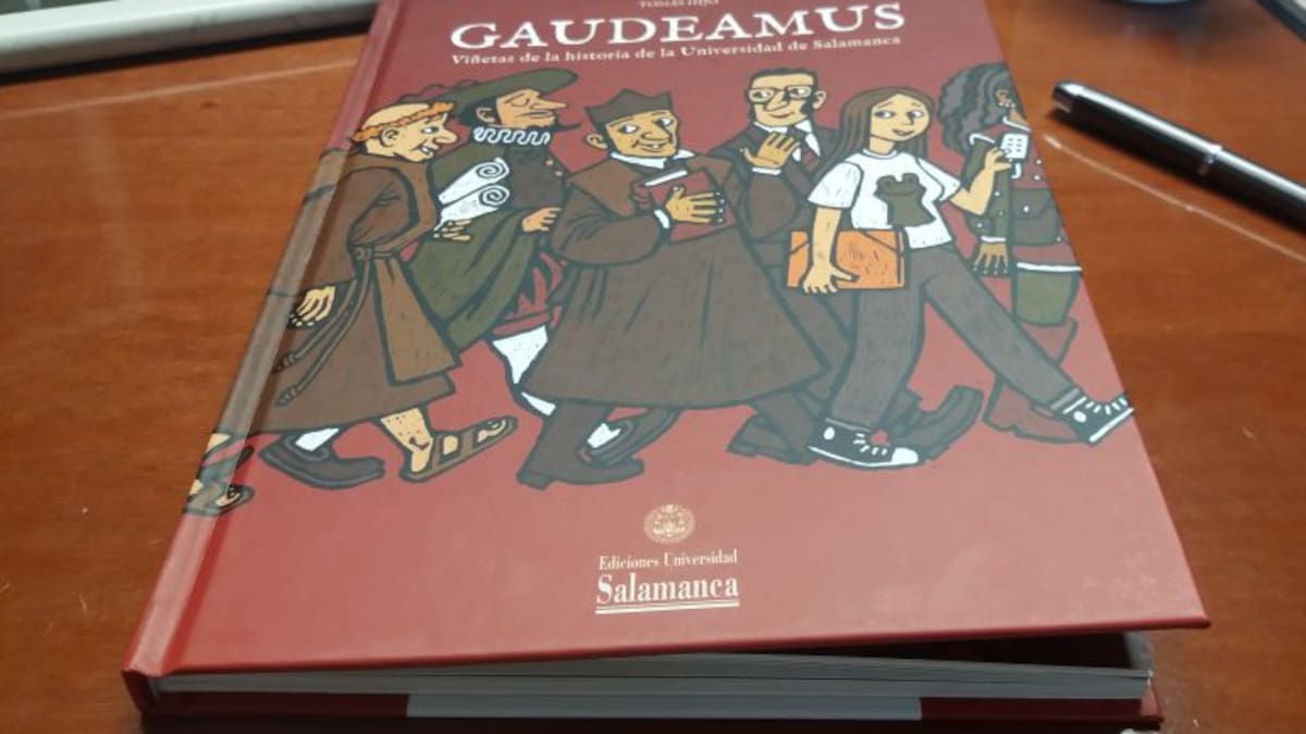Los ochocientos años de historia de la Universidad llegan al comic