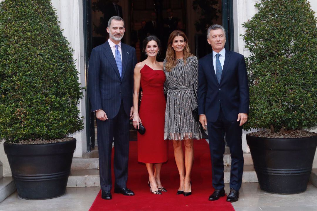 Imagen de la visita de los Reyes de España a la República Argentina 