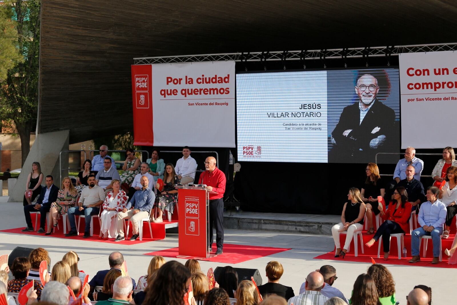 Jesús Villar, candidato del PSOE a la Alcaldía de San Vicente del Raspeig