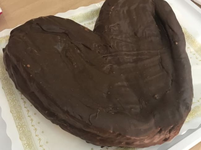 La gran palmera de chocolate, en esta tradicional pastelería de Valdepeñas (Ciudad Real)