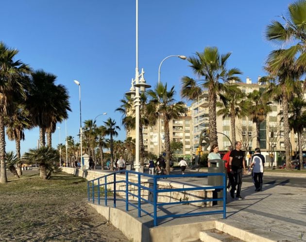 Paseo Marítimo de Huelin este sábado