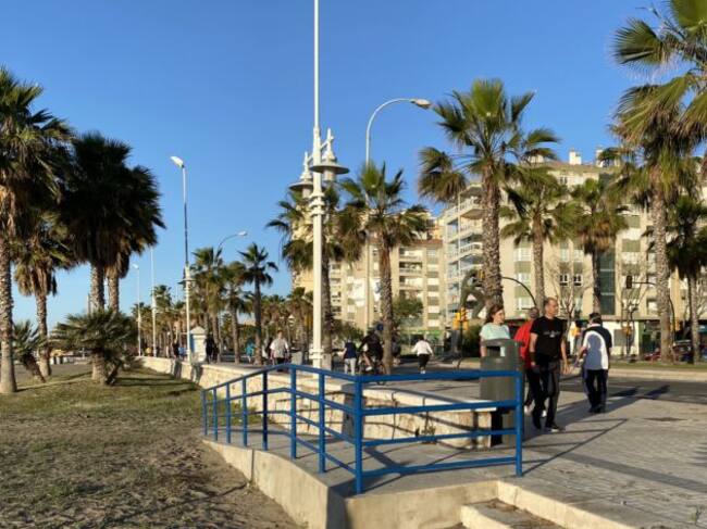 Paseo Marítimo de Huelin este sábado