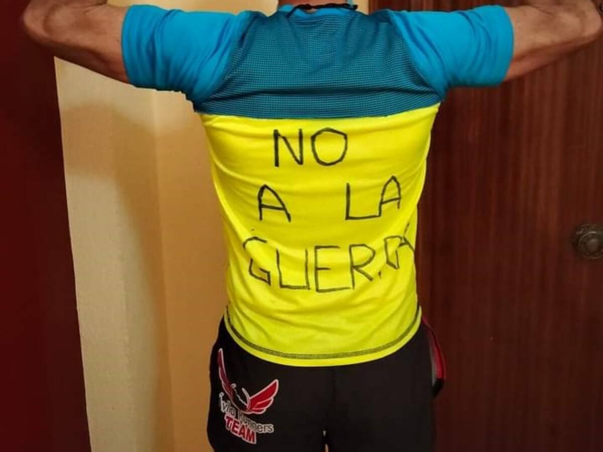 Ángel Rivas, 102 kilómetros por Ucrania