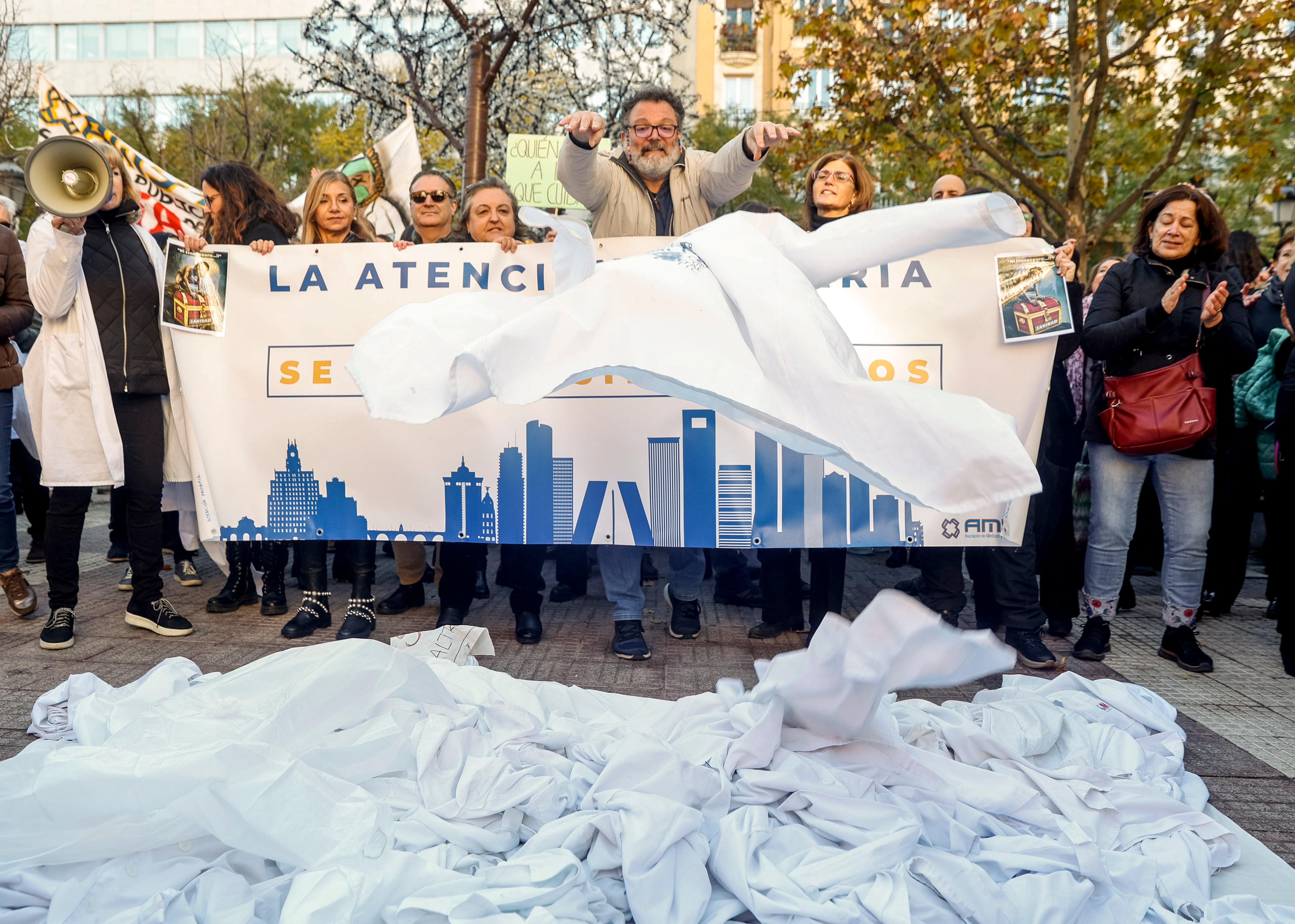 Los médicos de Familia y pediatras de la comunidad de Madrid inician la segunda semana de huelga convocada por el sindicato Amyts