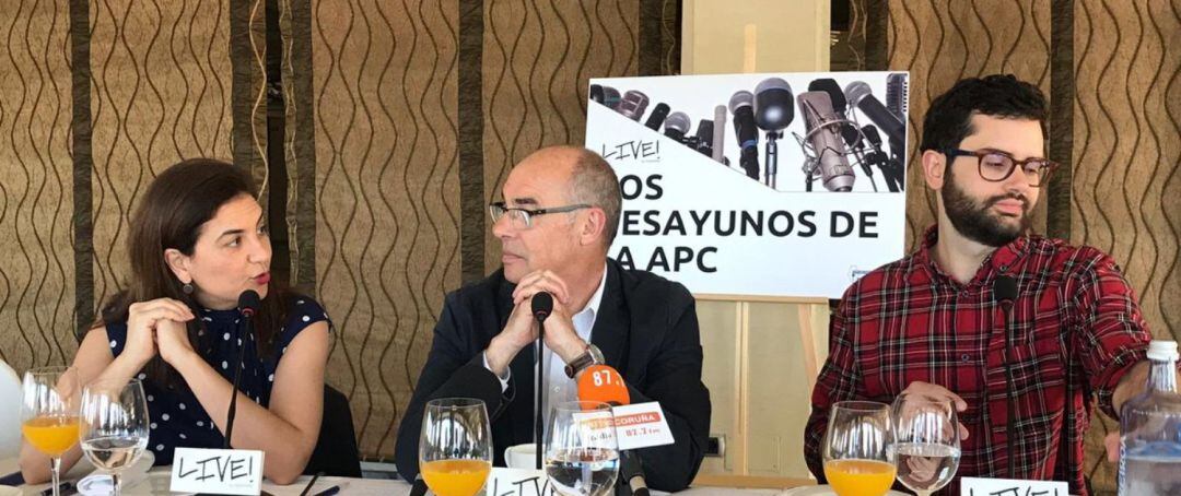 El candidato del BNG en A Coruña, Francisco Jorquera