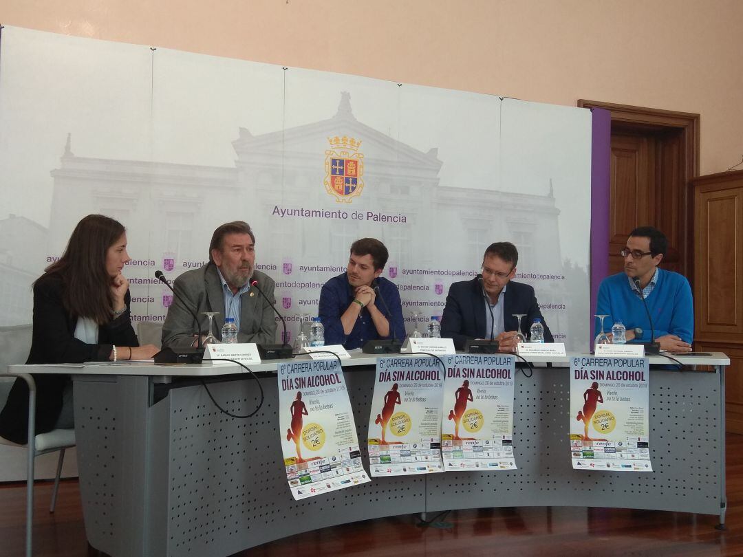 Presentación de la carrera popular del Día sin Alcohol