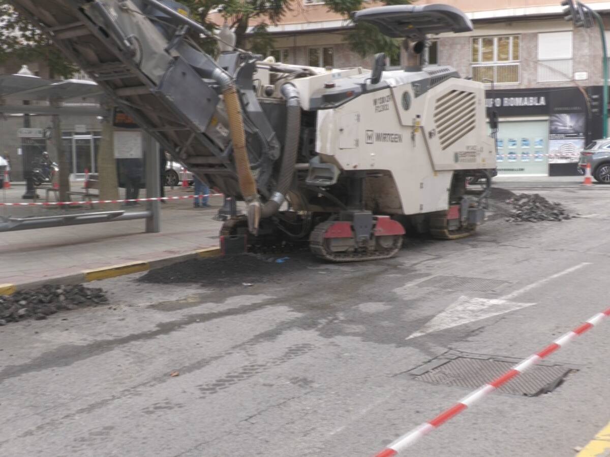 Comienzan las obras de asfaltado en la calle Filet de Fora