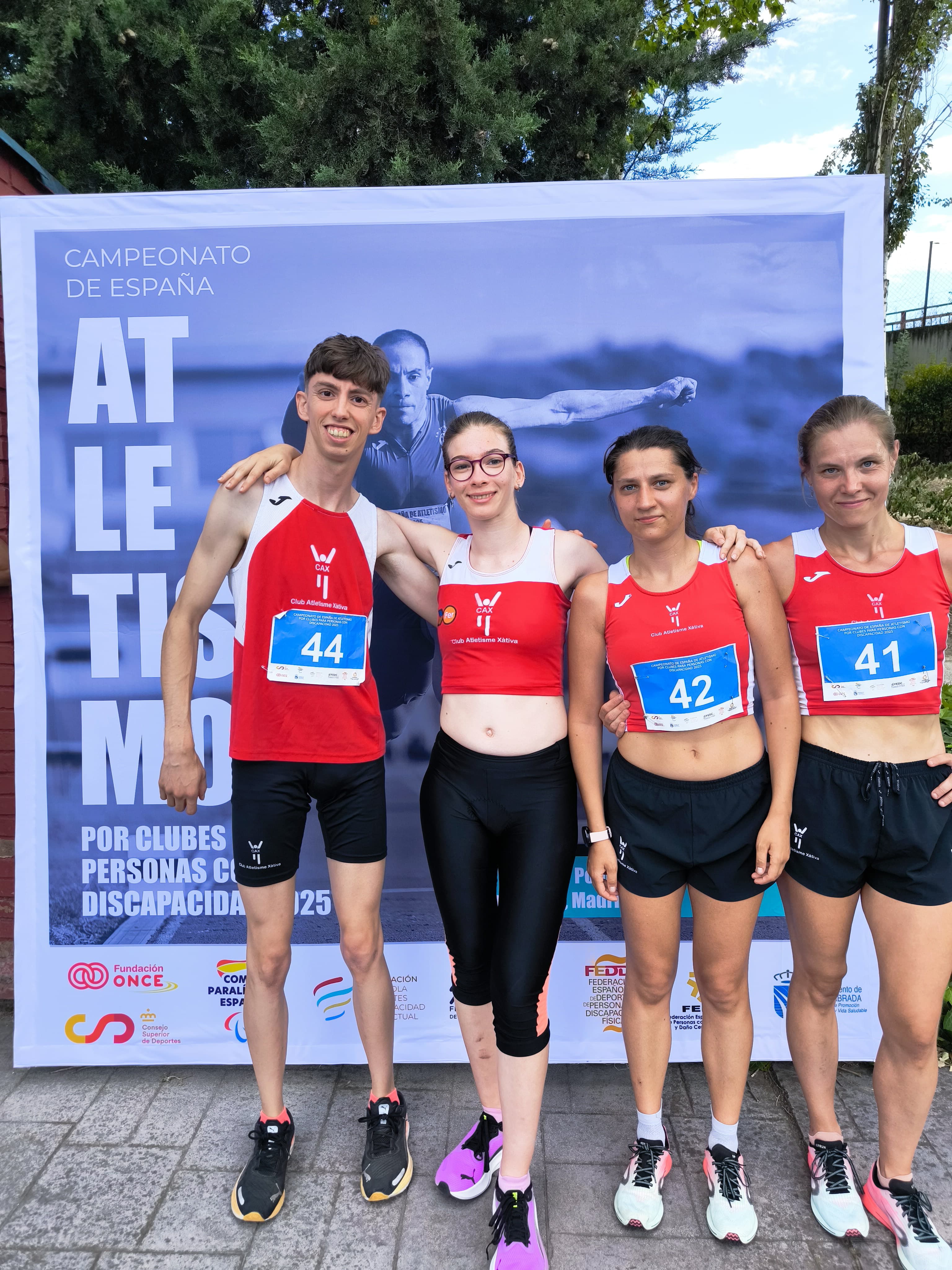 Atletas del Club Atletisme Xàtiva (Imágen: Club Atletisme Xàtiva)