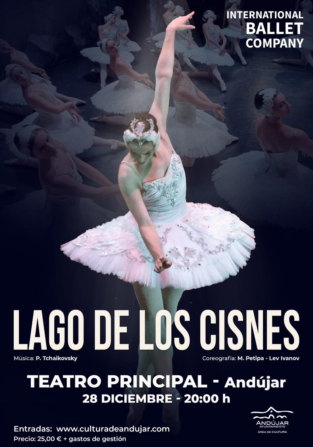 Cartel de &#039;El lago de los cisnes&#039;