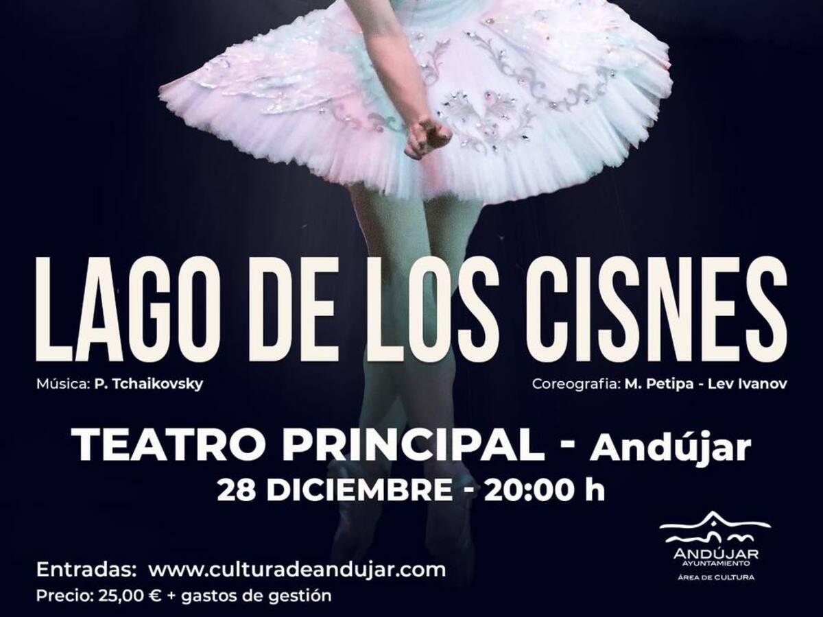 El ballet clásico 'El Lago de los Cisnes' llega este jueves al Teatro Principal de Andújar