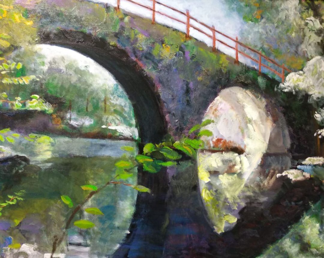 Una de las obras del grupo Ulls de Mussol