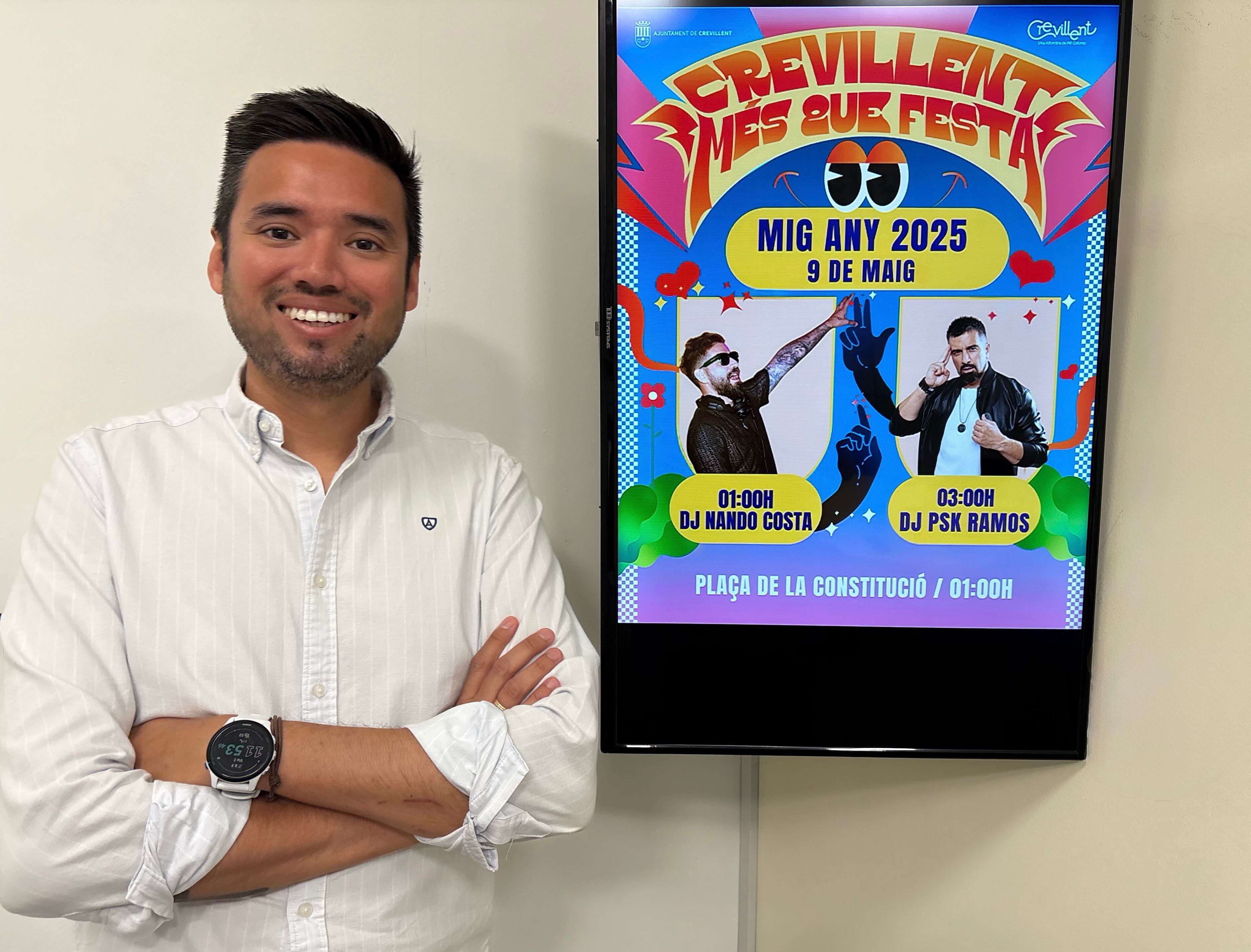 Pedro García Magro concejal de Ocio