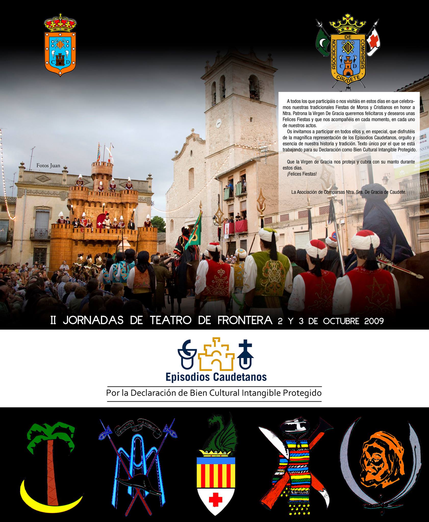 Cartel de las jornadas en 2009