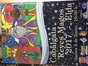 Cartel de la Cabalgata de Elda