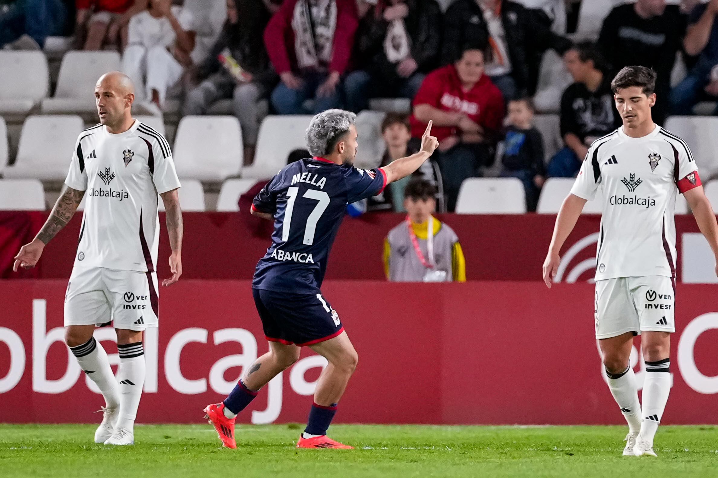 Partido de la jornada 7 de la Segunda División 2024-2025 de la liga de fútbol española, Liga Hypermotion, entre Albacete-Deportivo de La Coruña disputado el 27/9/2024 en el Carlos Belmonte. Foto Josema Moreno