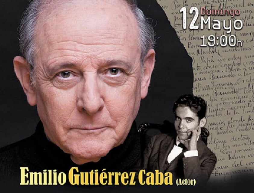 Emilio Gutiérrez Caba protagoniza un recital de García Lorca en el Ortega