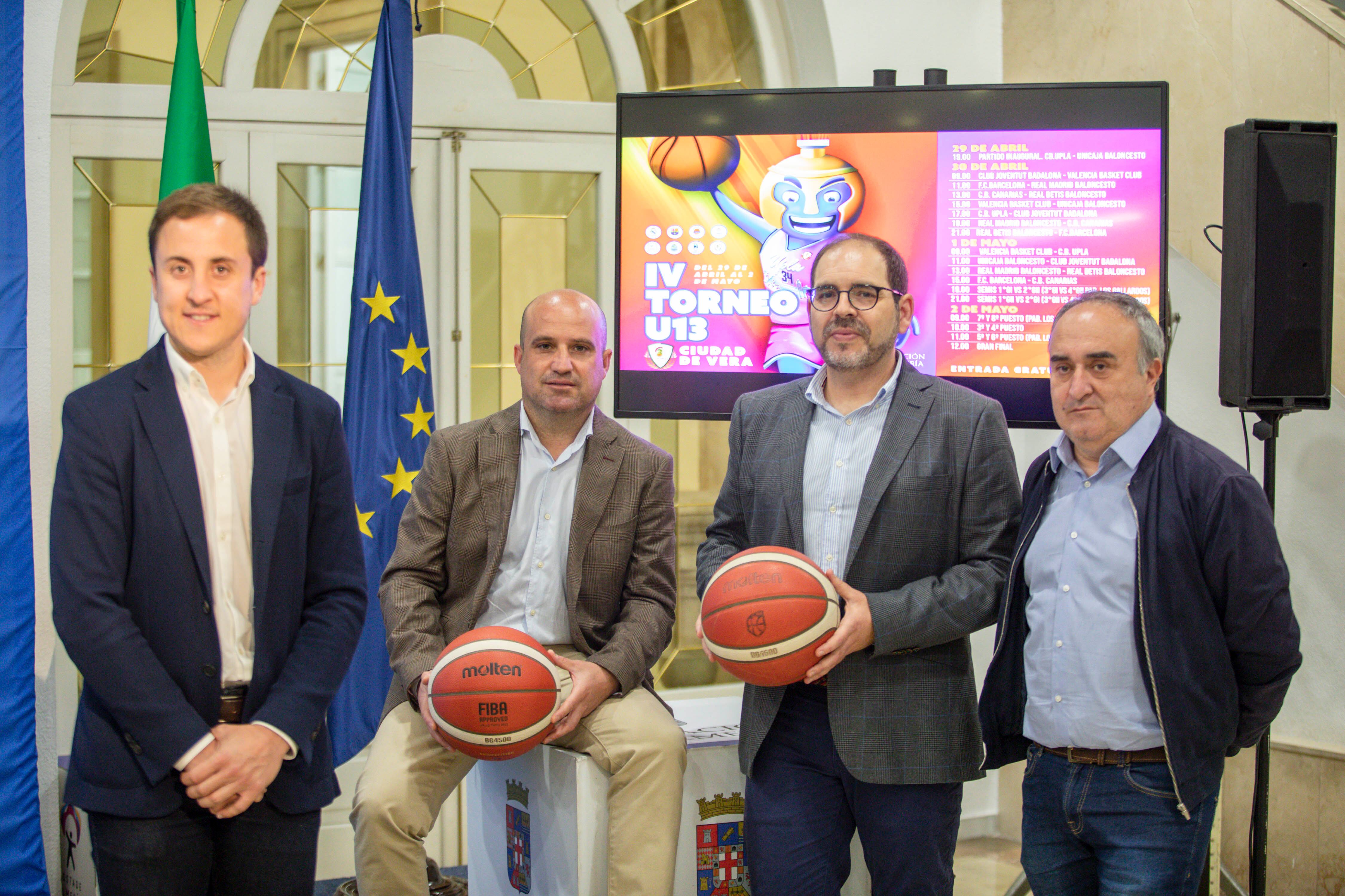 La Villa de Vera apuesta por el baloncesto.