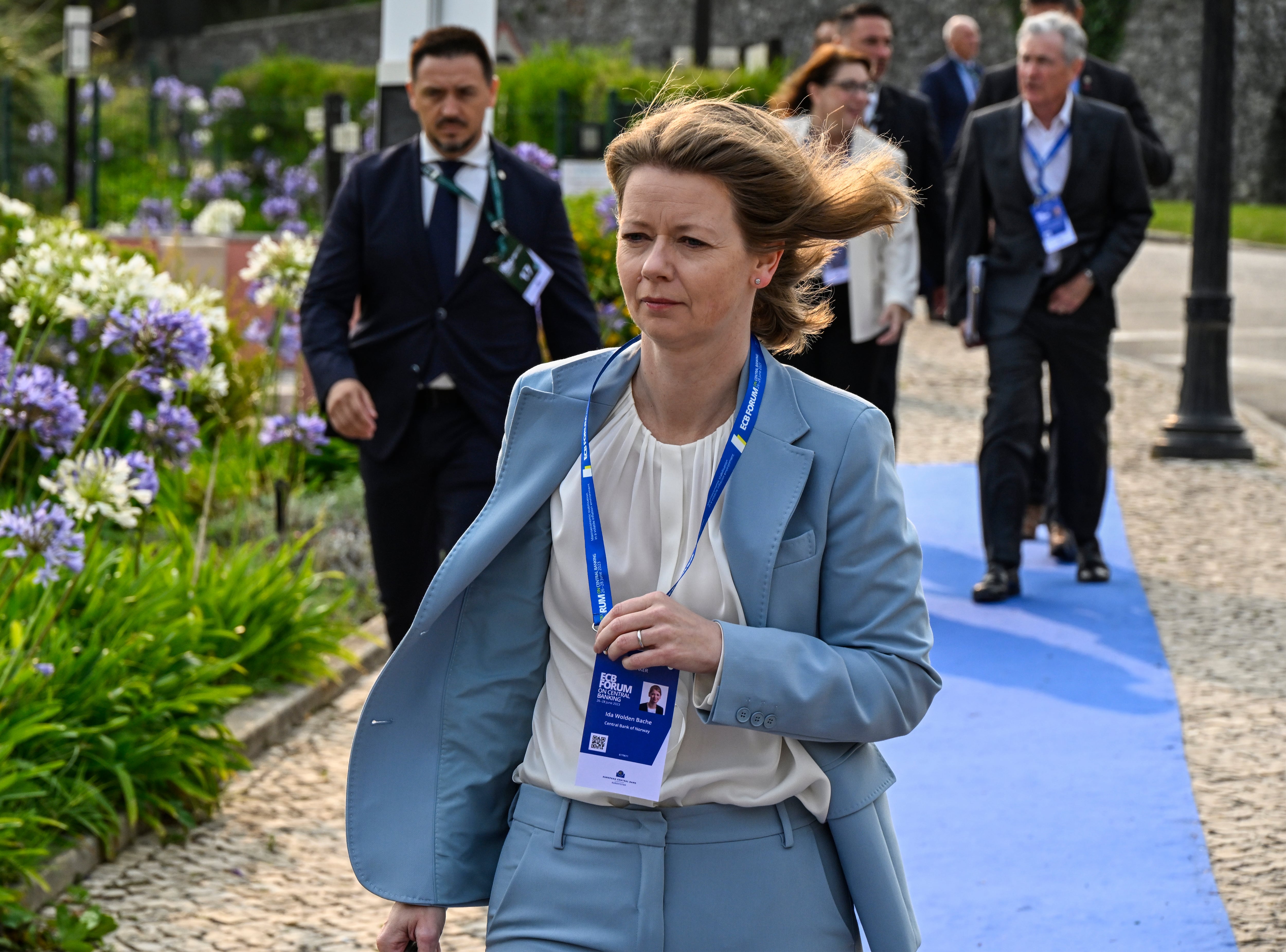 La gobernadora del Norges Bank, Ida Wolden Bache