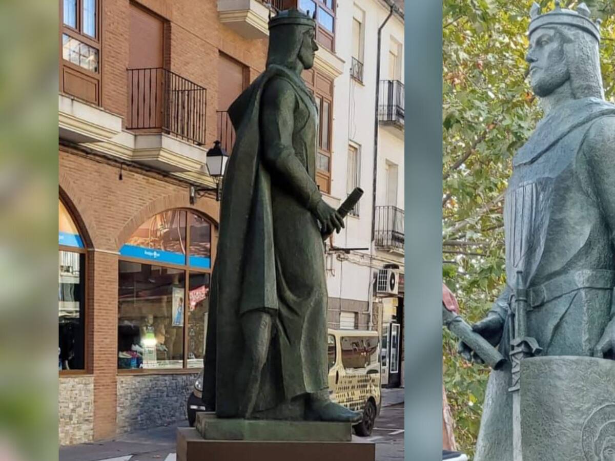 "Jaime el pajas": la nueva escultura de la que todo el mundo habla en Banyeres de Mariola (Alicante)
