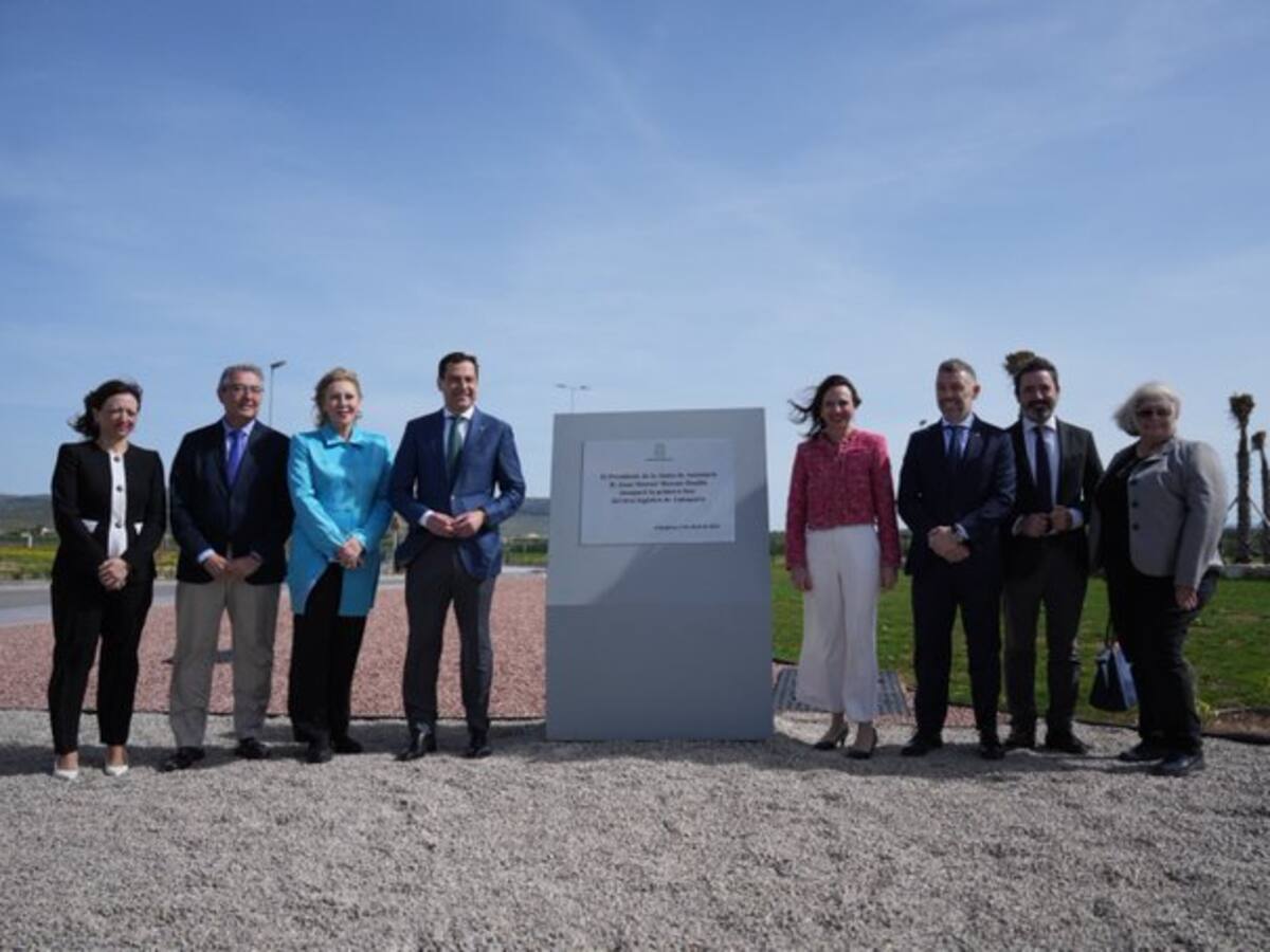 Moreno Bonilla: "El Puerto Seco de Antequera aspira a ser el nodo logístico más importante del Sur de Europa"