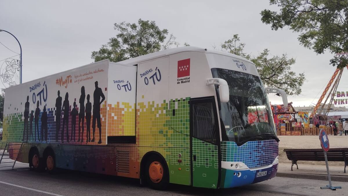 Virginia Benito, edil de Salud de Leganés, repasa la llegada del autobús 'Drogas o Tú'