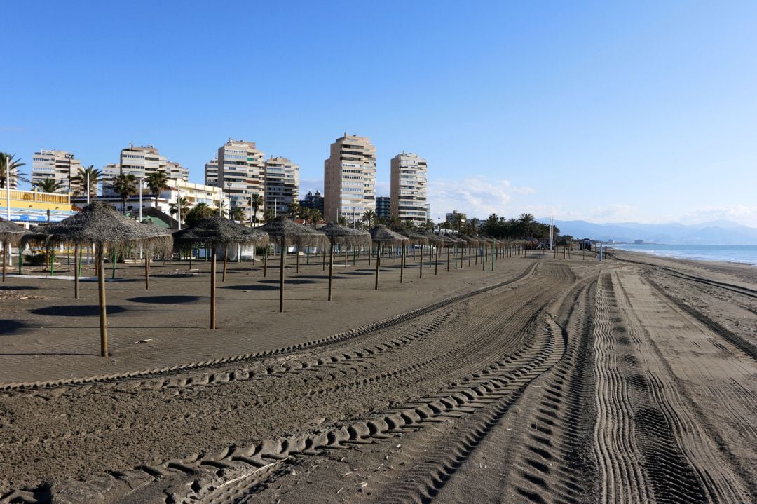 Playa de Playamar en Torremolinos