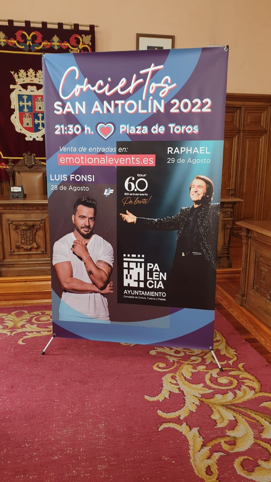 Conciertos de pago en Palencia