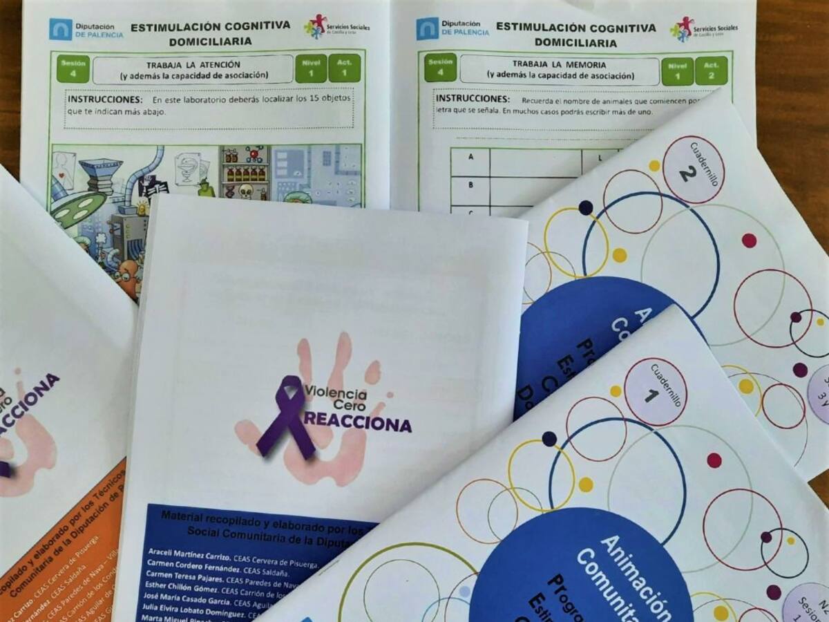 270 mayores de 23 pueblos se benefician del programa de estimulación cognitiva a domicilio de la Diputación