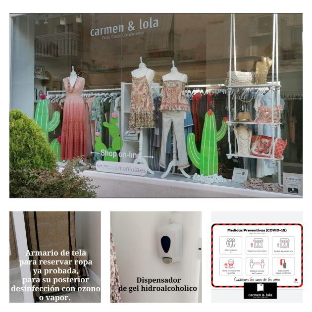 Medidas de seguridad y salud en Carmen y Lola de Linares.