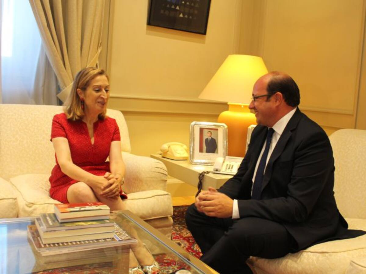 Pedro Antonio Sánchez pide a Fomento y Sanidad más Presupuesto