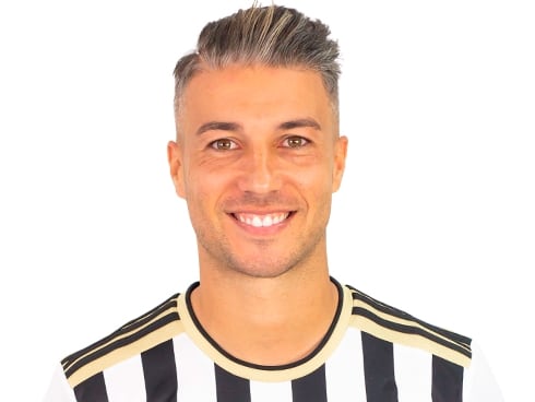 Joan Truyols disputó su cuarto partido como titular en el CD Badajoz.