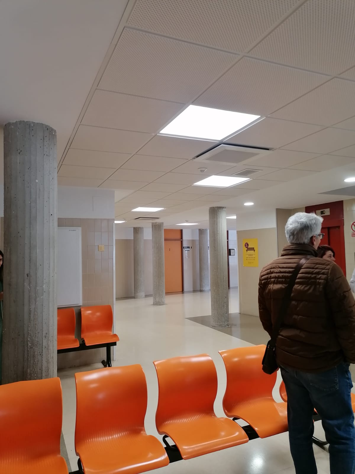 Visita a las obras del centro de salud 1