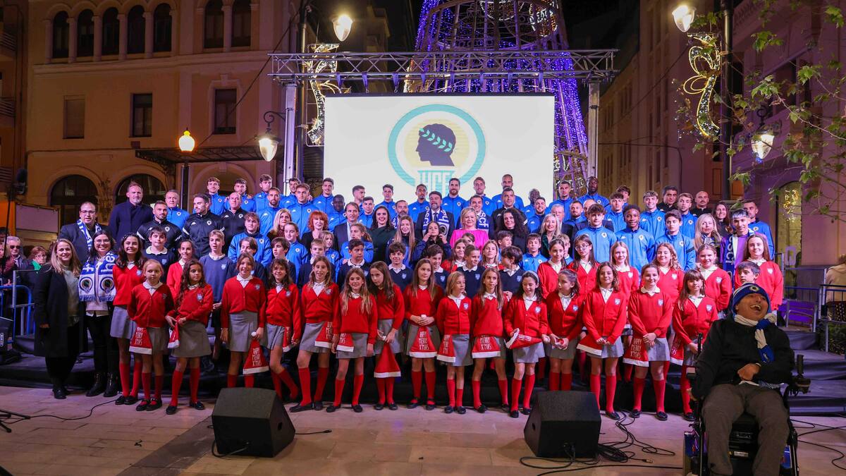 Villancico Navidad 2023 Hércules CF