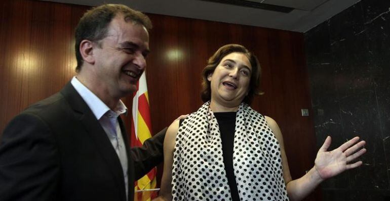 Alfred Bosch i Ada Colau