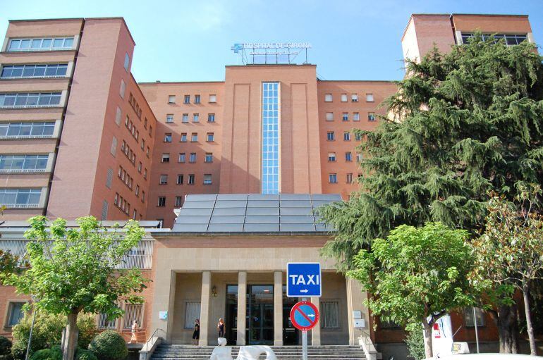 L'entrada de l'Hospital Josep Trueta.
