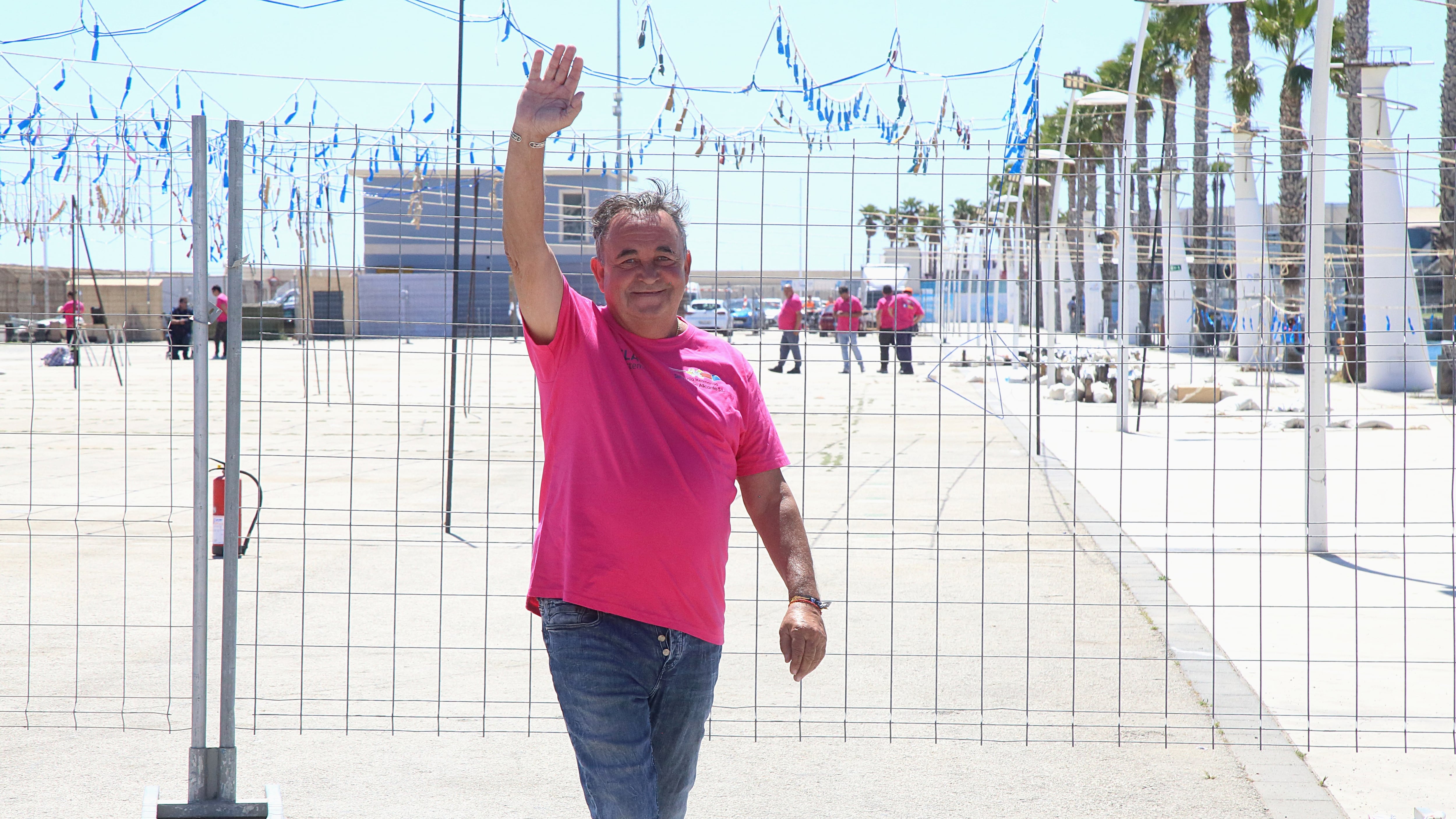 El maestro pirotécnico Pedro Luis Sirvent