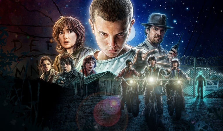 Póster oficial de &#039;Stranger Things&#039;