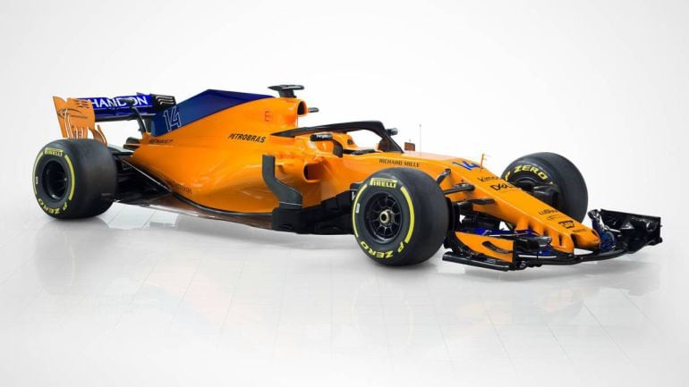 Foto de MCL33 facilitada por McLaren