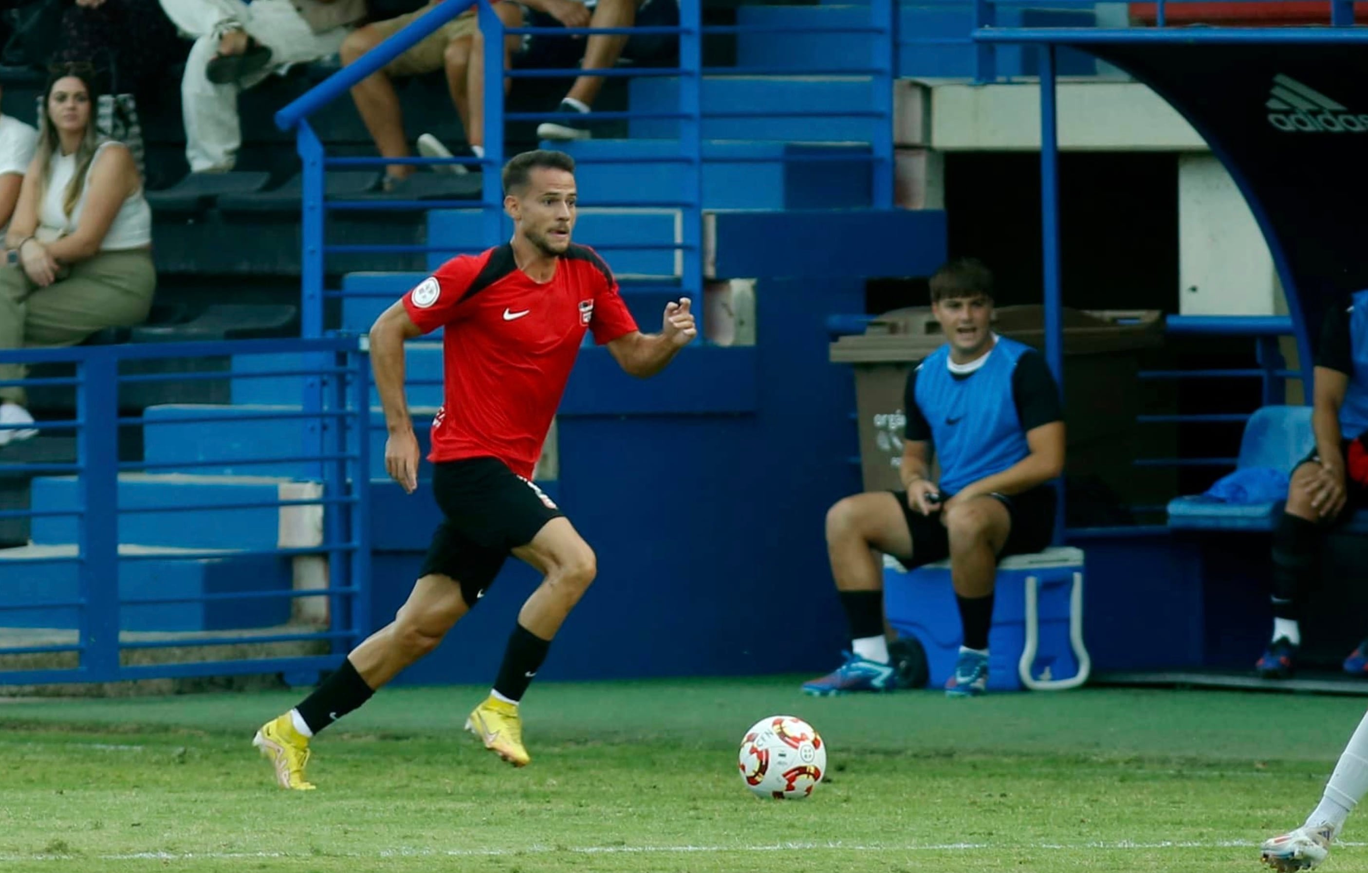 Imagen de archivo de un partido del C.F. La Nucía en el Camilo Cano