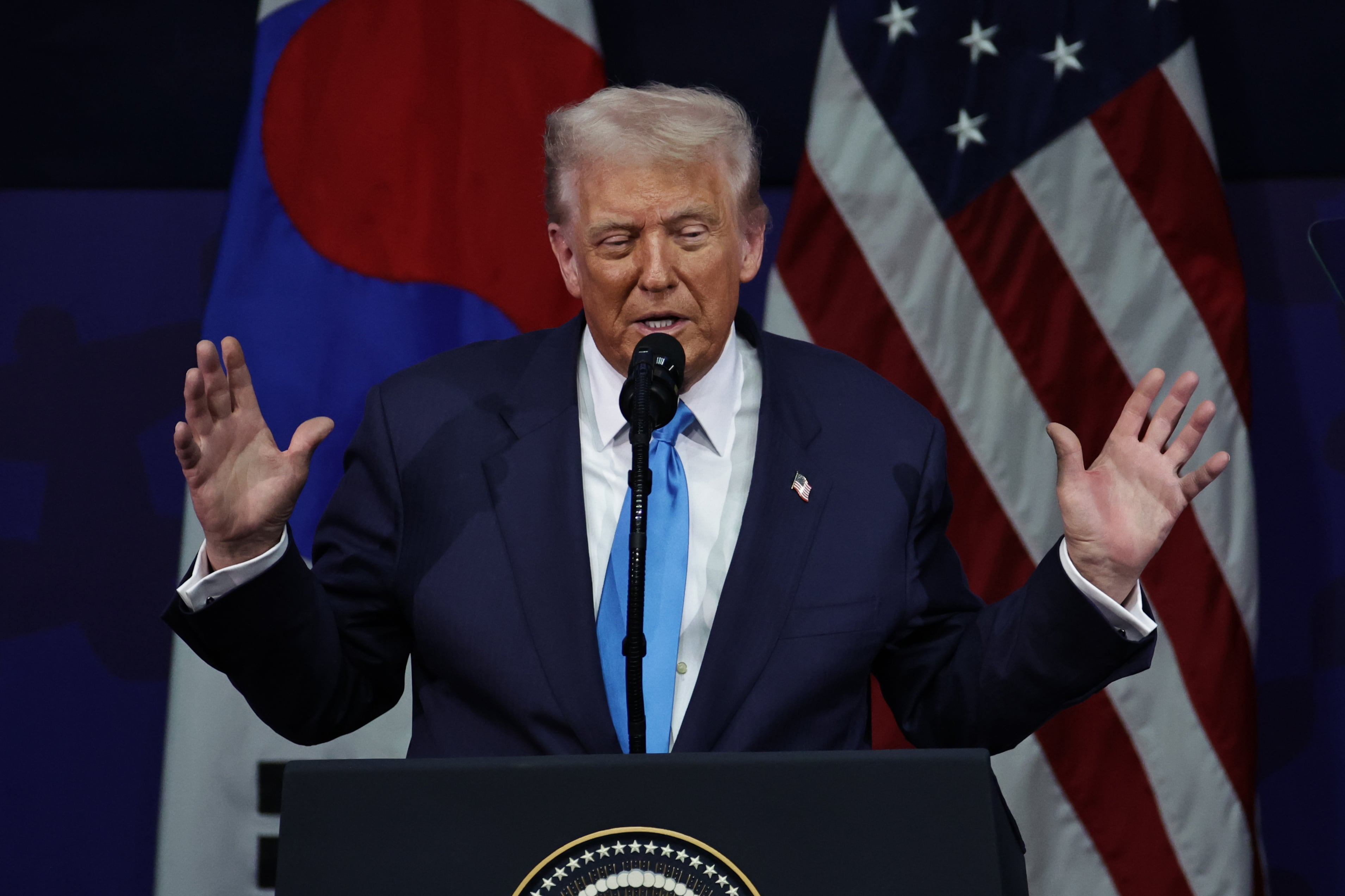 El presidente de EEUU, Donald Trump